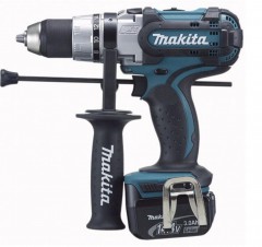 Шуруповерт аккумуляторный ударный Makita BHP444RFE