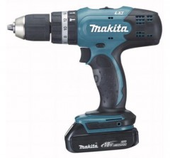 Шуруповерт аккумуляторный ударный Makita BHP453SHE