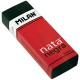 MILAN Ластик MILAN 7020 "Soft Black" черный прямоугольный, серия "NATA" 