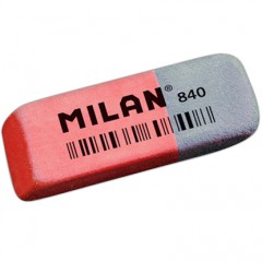 Ластик, резинка MILAN Ластик MILAN 840 скошенный, серия "CAUCHO NATURAL"