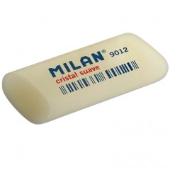 Ластик, резинка MILAN Ластик MILAN 9012 "Cristal Suave" овальный, серия "PLASTICO"