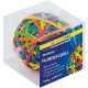Канцтовары BUROMAX Резинки для денег цветные "ШАР" Buromax в пластиковой упаковке, 105 г (диаметр 60 мм) 