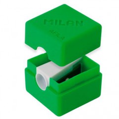 Точилка MILAN Точилка MILAN 20154216 "Cubic" квадратная с контейнером, серия "AFILA"