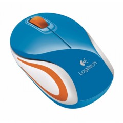 Мышь беспроводная Logitech M187 Mini Blue